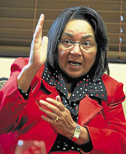 Patricia de Lille. File photo.