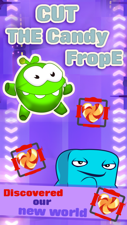 Android application Cut the Candy fRope screenshort
