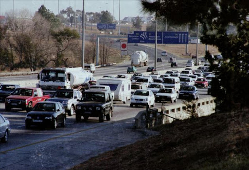 Every Easter hundreds of thousands of people hit the roads. Picture: TIMESLIVE