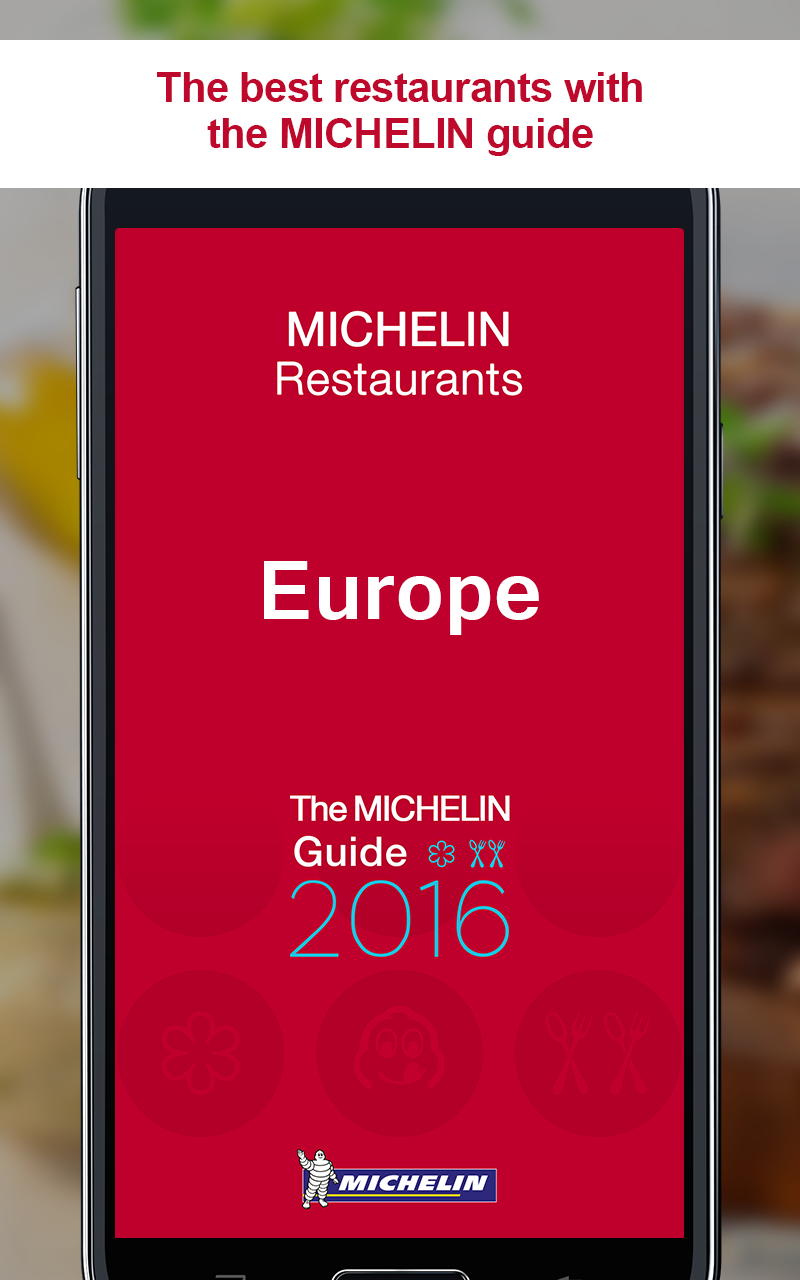 Android application MICHELIN Restaurants Europe screenshort