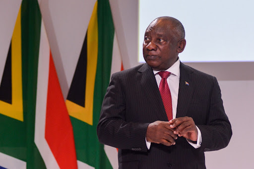 President Cyril Ramaphosa. Picture: BLOOMBERG