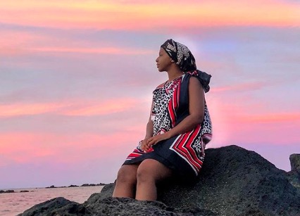 Boity has given thanks to her ancestors as she begins a new year.