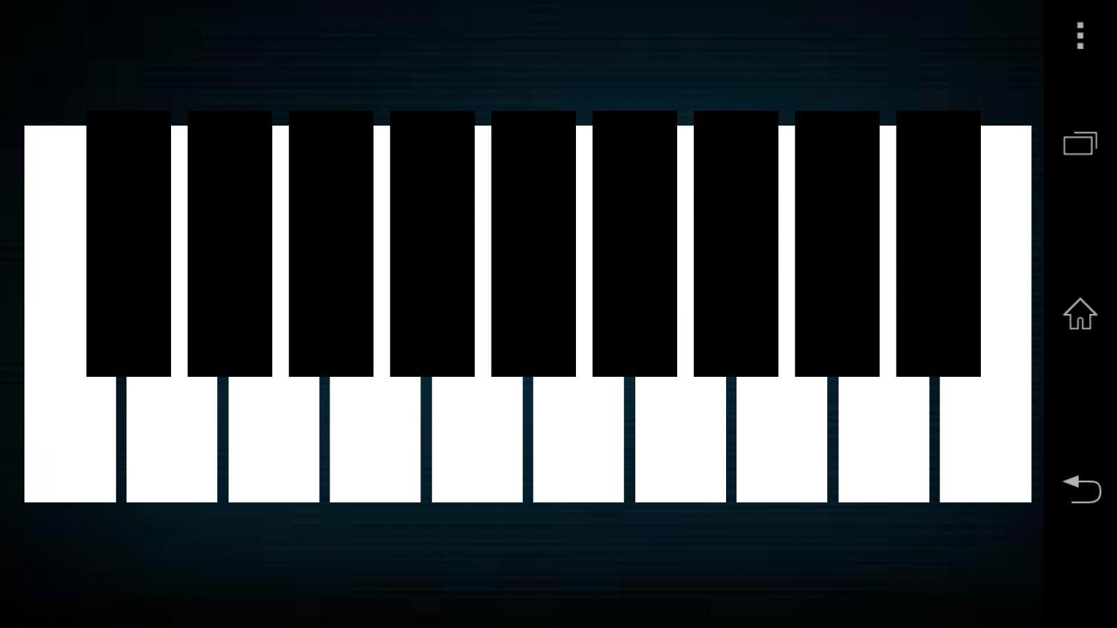 Android application Piano Play screenshort