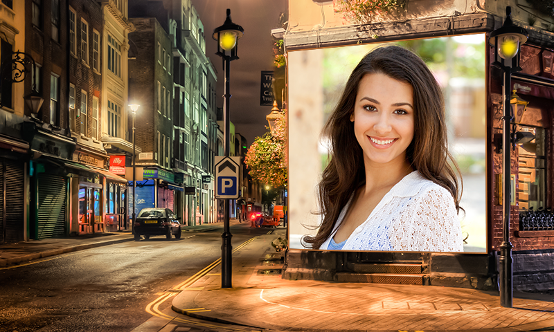 Android application Street Poster Photo Frames screenshort