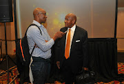 Kaizer Motaung speaking after a PSL Board of Governors meeting at Emperors Palace convention centre in Johannesburg.