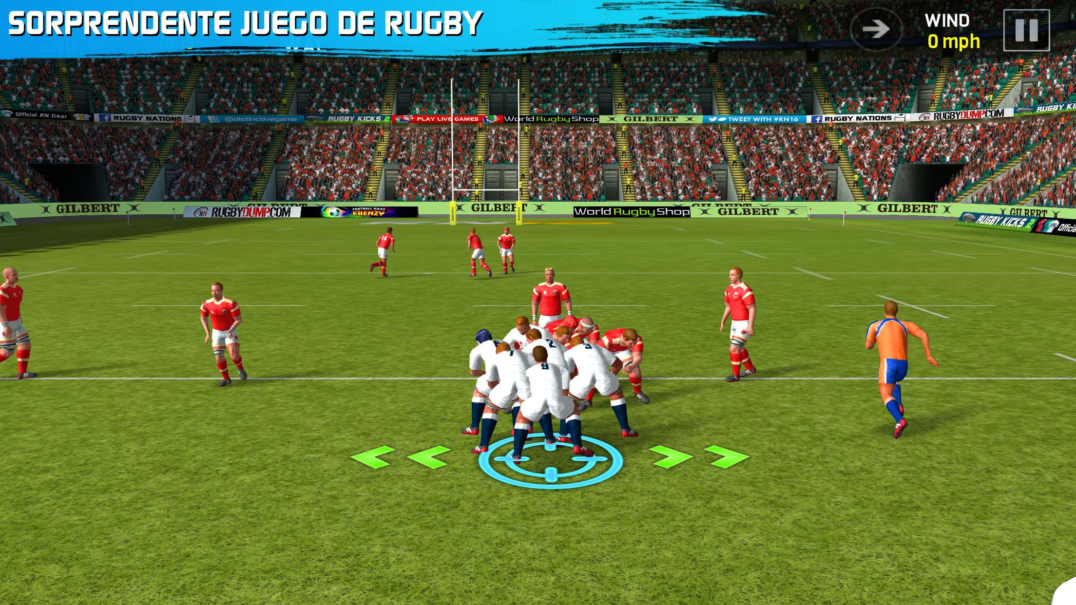 Android application Rugby Nations 16 screenshort