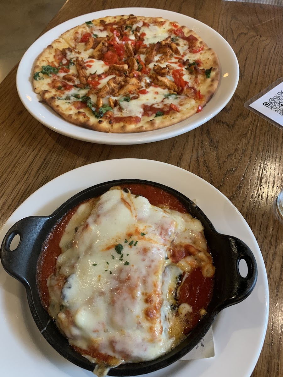 Turkey Lasagna and Pizza Special