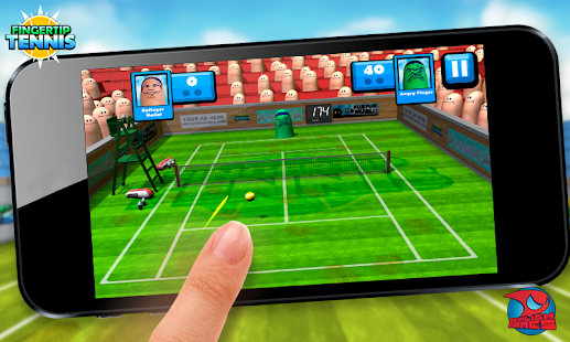   Fingertip Tennis- screenshot thumbnail   