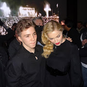 Madonna and son Rocco