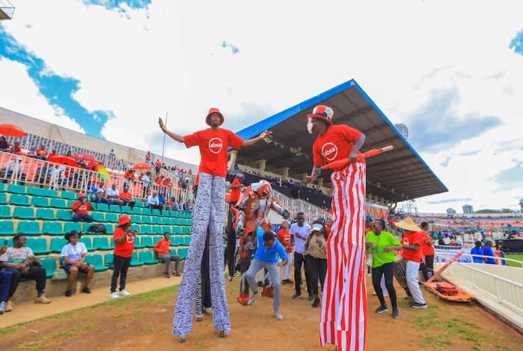 Fans during the Absa Kip Keino Classic sponsored by Absa Bank, at the Nyayo National Stadium on April 20, 2024. Fans during the Absa Kip Keino Classic sponsored by Absa Bank, at the Nyayo National Stadium on April 20, 2024.