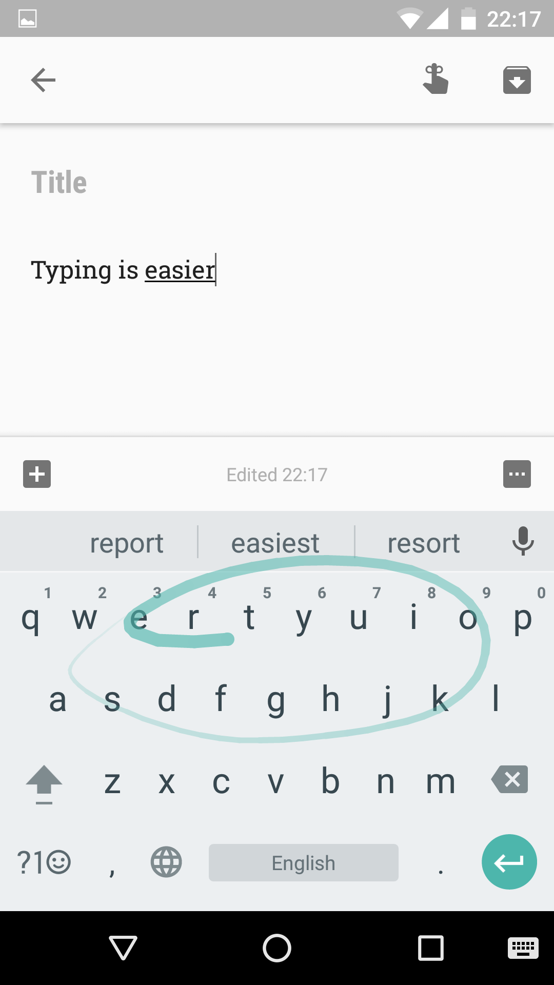 Android application Gboard - the Google Keyboard screenshort