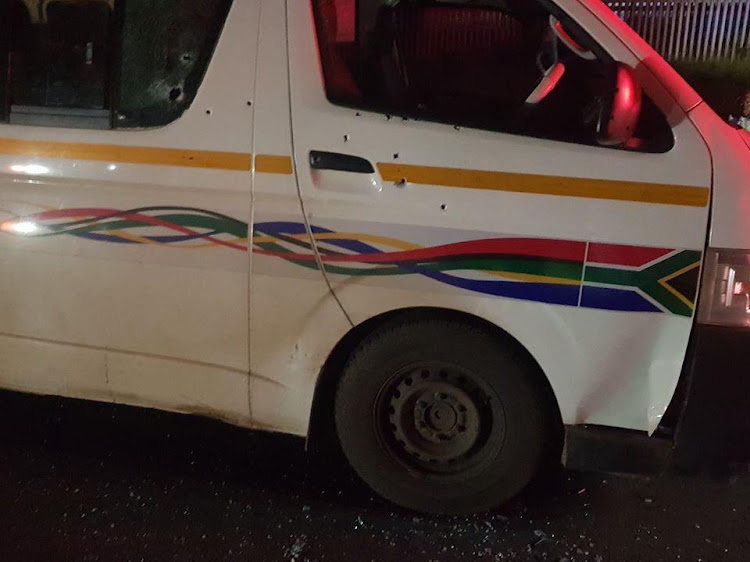 Three people, including a 10-month-old baby, were killed when gunmen opened fire on a taxi in Cato Ridge on Wednesday night.