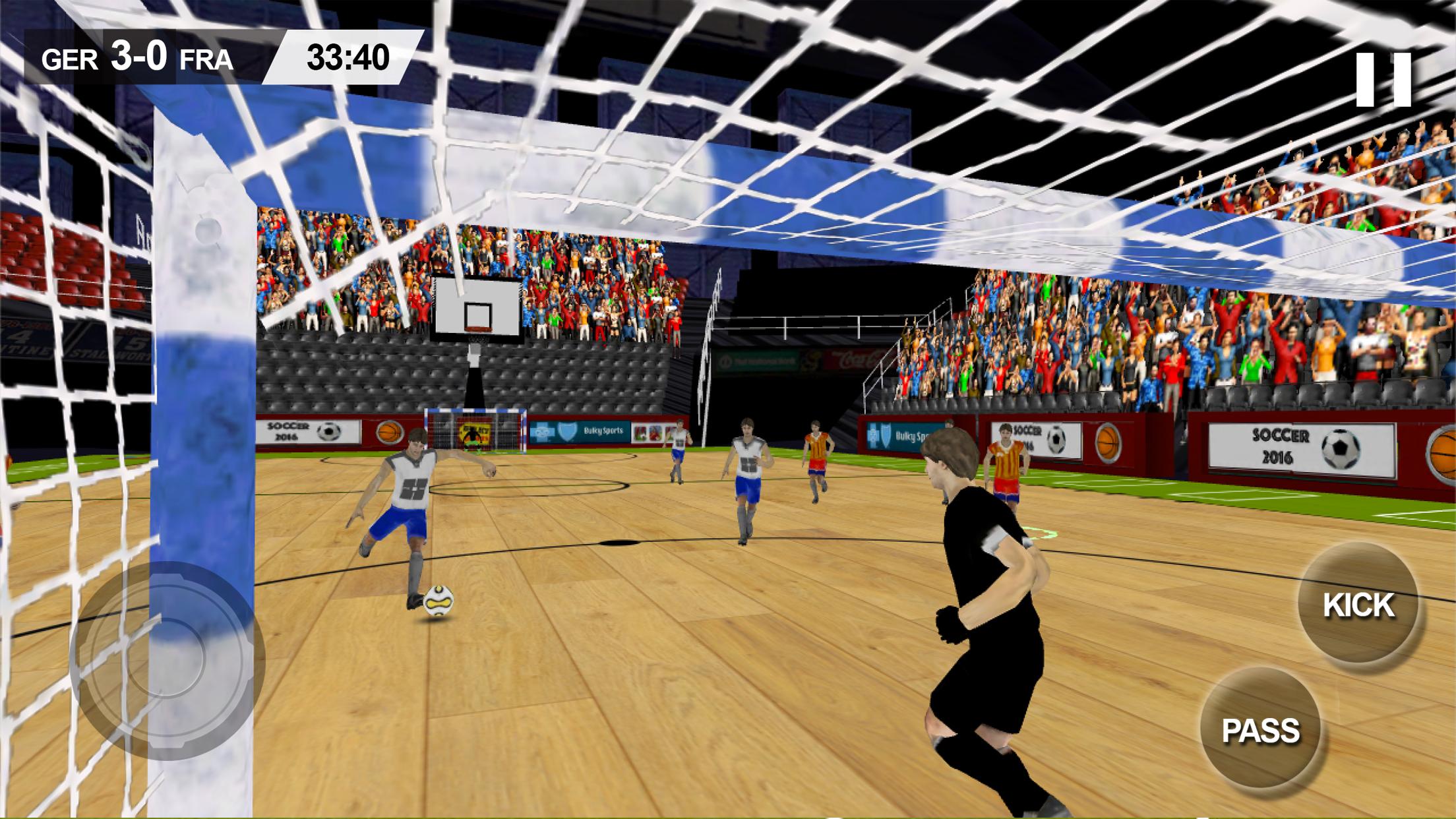 Android application Indoor Soccer Game 2016 screenshort