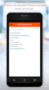 Act! Companion Business app for Android Preview 1