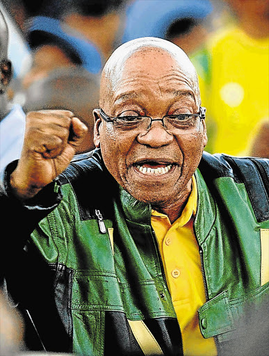 BAFFLED: Jacob Zuma