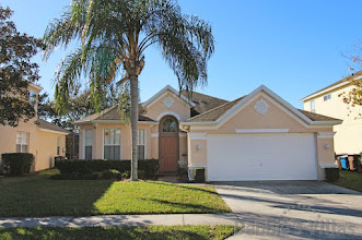 Orlando vacation villa, games room, west-facing private pool and spa, gated community