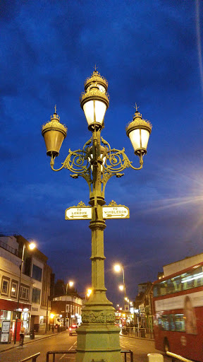 Ornate Sign Lamp