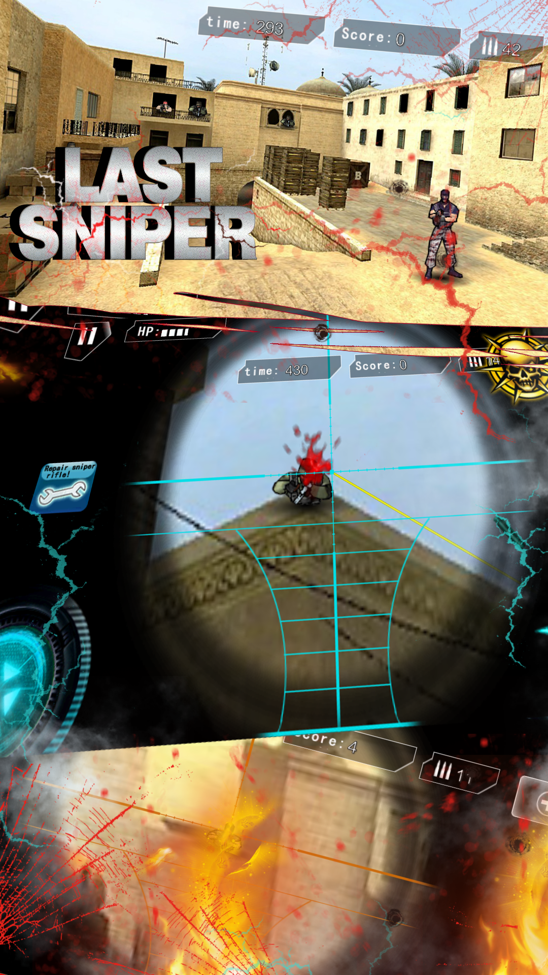 Android application Last Sniper screenshort