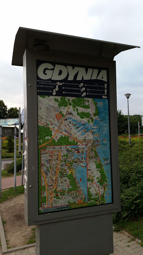 Mapa Gdyni 