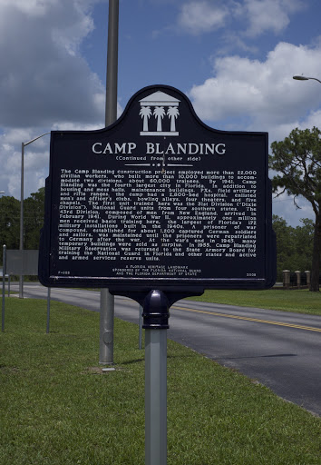Camp Blanding Historical Marker