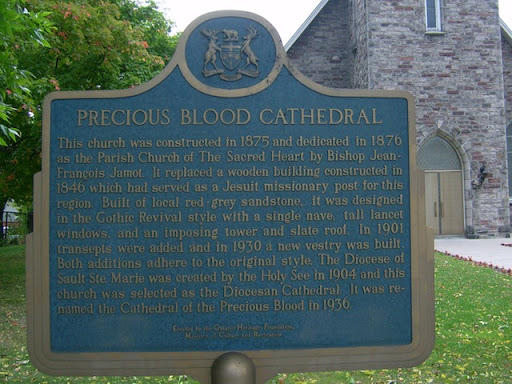 This church was constructed in 1875 and dedicated in 1876 as the Parish Church of The Sacred Heart by Bishop Jean-Francois Jamot. It replaced a wooden building constructed in 1846 which had served...