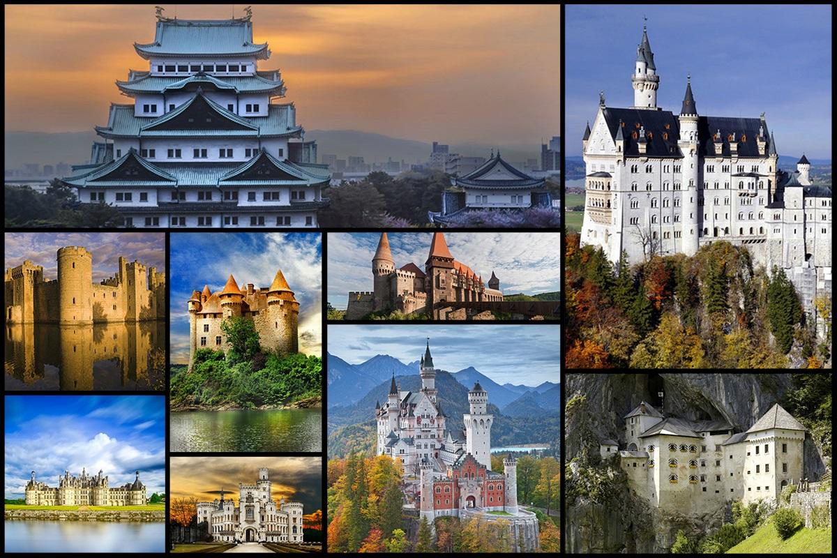 Android application Castles Jigsaw Puzzles Game - Kids &amp; Adults  screenshort
