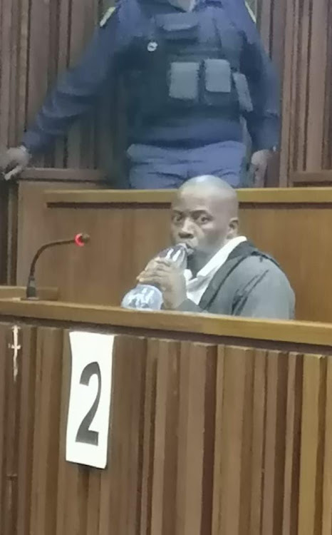 Serial rapist Katlego Mabote in the Johannesburg high court on Tuesday.