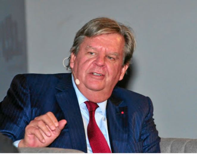 SA billionaire Johann Rupert who became one of the first people in Switzerland to receive the Covid-19 vaccine