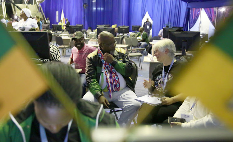 ANC National Chairperson, Gwede Mantashe at the Results Operation Centre in Tshwane for the counting of votes for the 2019 National and Provincial Elections is happening. File photo.