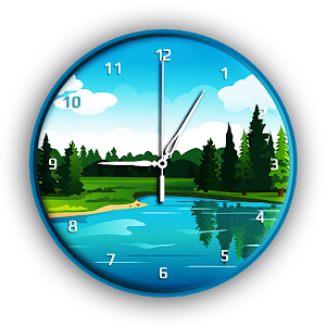 Download Nature clock live wallpaper For PC Windows and Mac