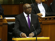 Minister of Finance Nhlanhla Nene during his first ever Medium Term Budget Policy Statement inside the National Assembly. Picture Credit: The Times