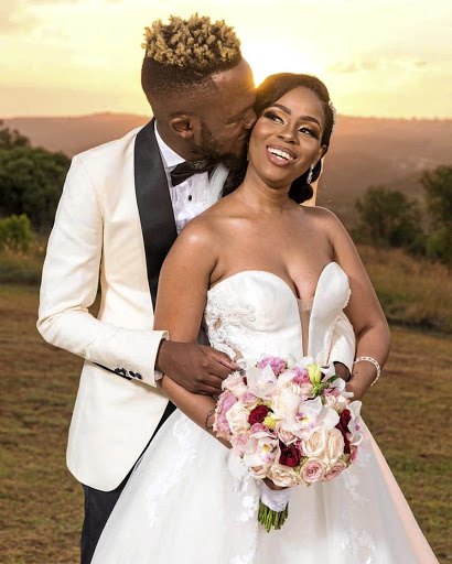 Kwesta married his long-time sweetheart at the upmarket Thaba Telco hotel on Friday.