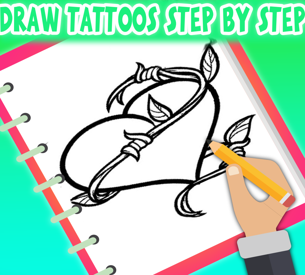 Как нарисовать татуировку — приложение на Android