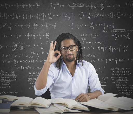 Maths teacher. This picture is used here for illustrative purposes only Photo - Stock image