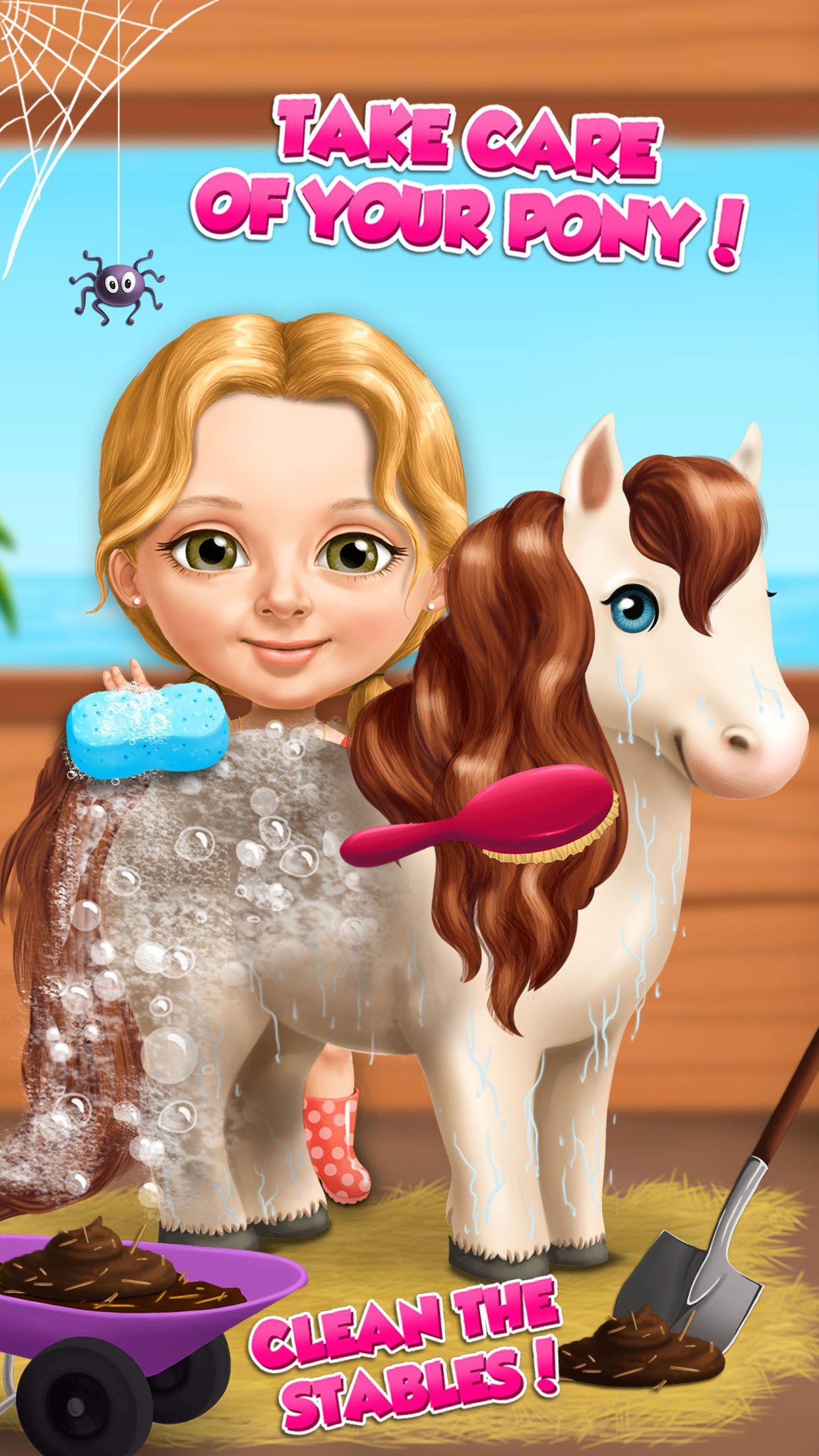 Android application Sweet Baby Girl Summer Fun screenshort