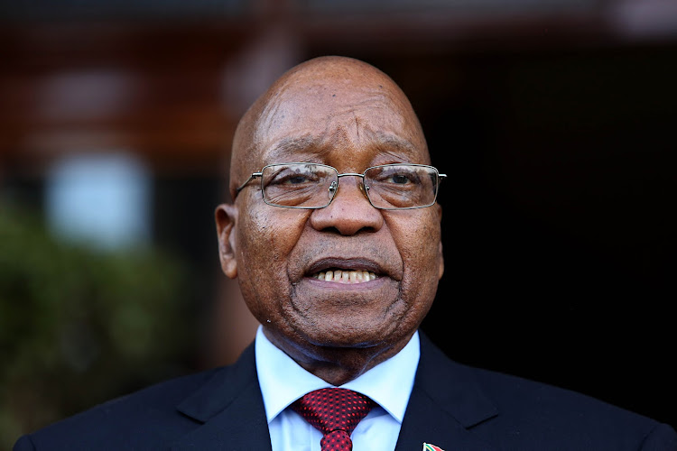 According to Julius Malema and Bantu Holomisa, Jacob Zuma has allegedly refused to voluntarily vacate his position as South Africa's president. File photo.