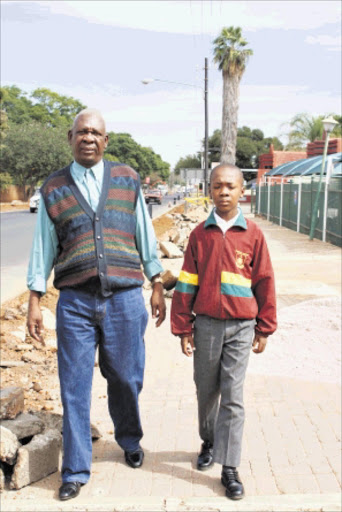 KICKER: Expelled Northern Academy Private School pupil Ngoako Dikgale, 12. Pic: CHESTER MAKANA. 08/05/2010. © Sowetan