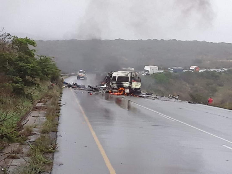 An unborn child was among those killed in the crash in northern KwaZulu-Natal.