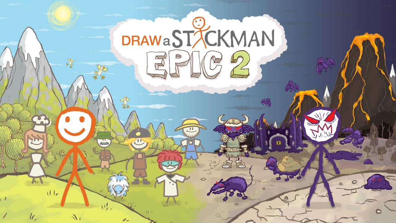Android application Draw a Stickman: EPIC 2 Free screenshort