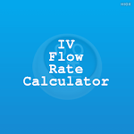 IV Flow Rate Calculator Apk