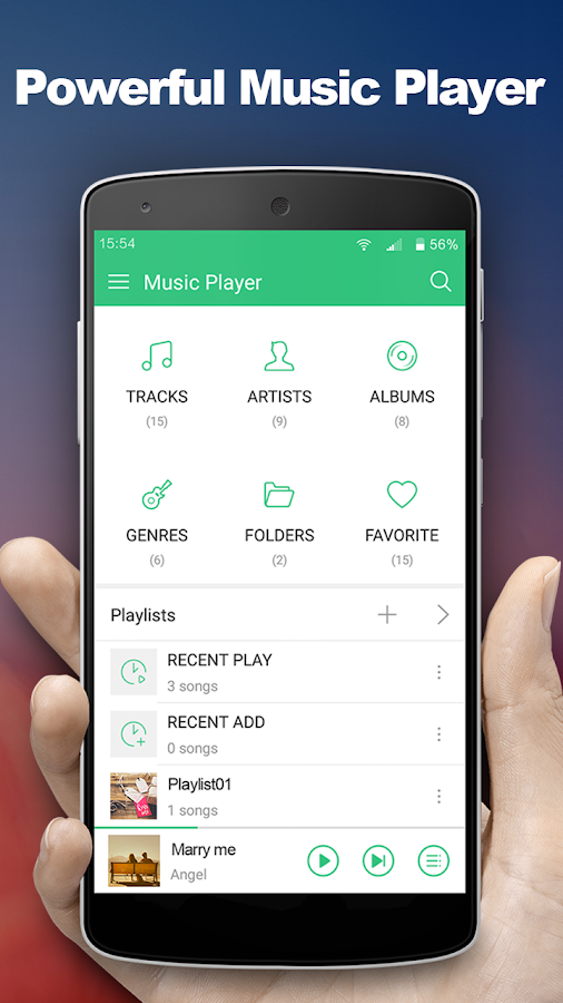 Музыка - Аудио MP3-плеер — приложение на Android