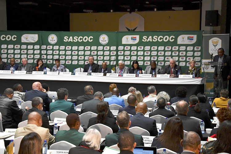 Barry Hendricks was elected Sascoc president by 70 of the 85 sports federations.