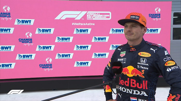 The young Dutch driver Max Verstappen led from start to finish.