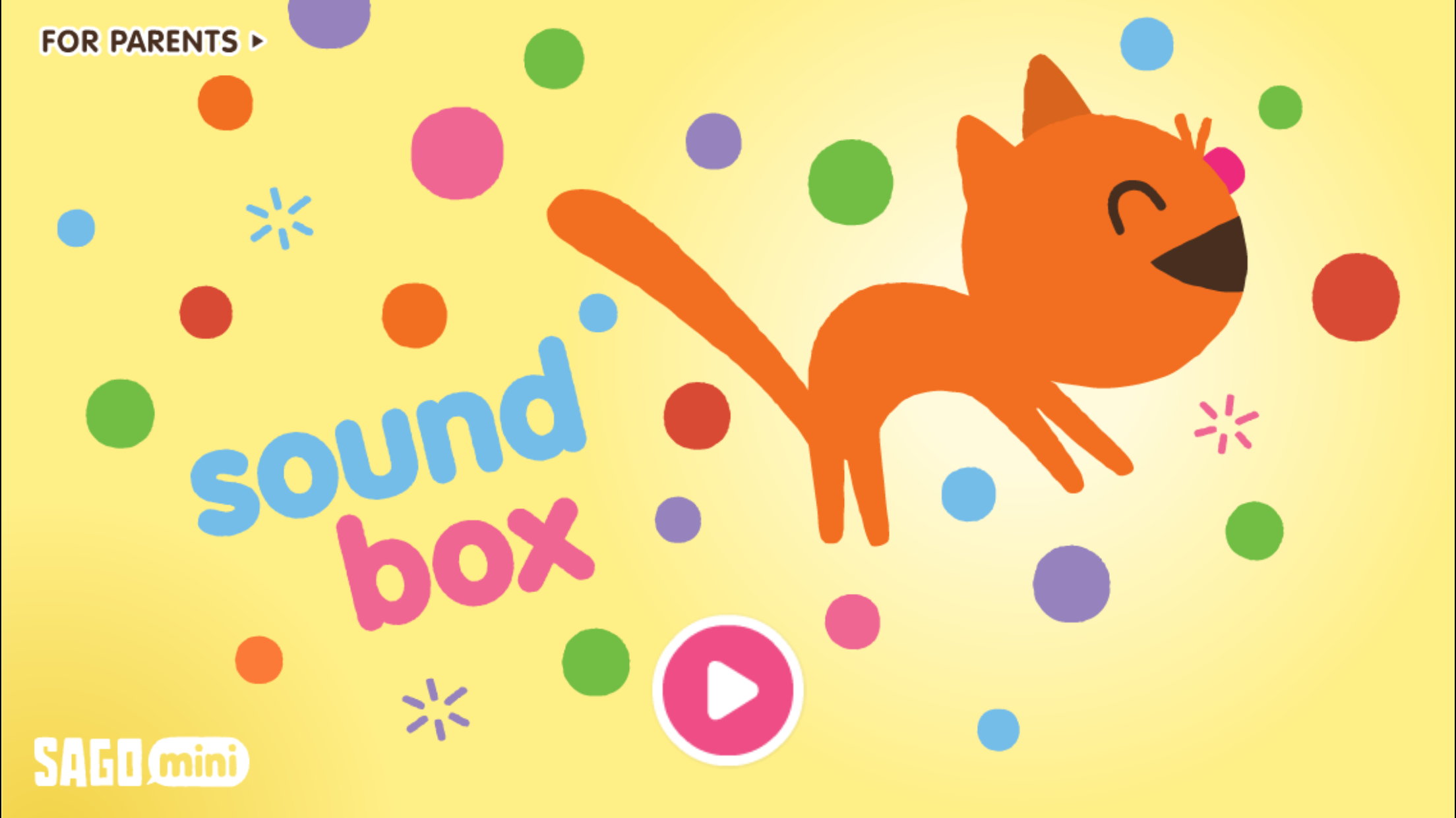 Android application Sago Mini Sound Box screenshort