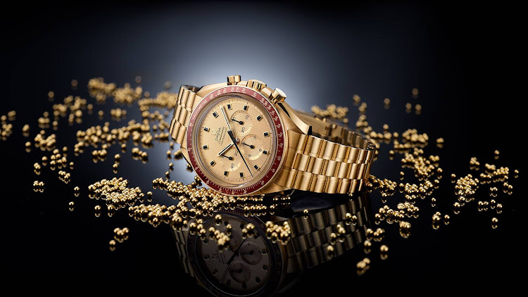 The gold Speedmaster was created to celebrate the success of Apollo II.