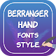 Download Berranger Hand Font Style For PC Windows and Mac 1.0