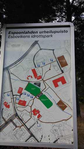 Espoonlahti Sportspark Map