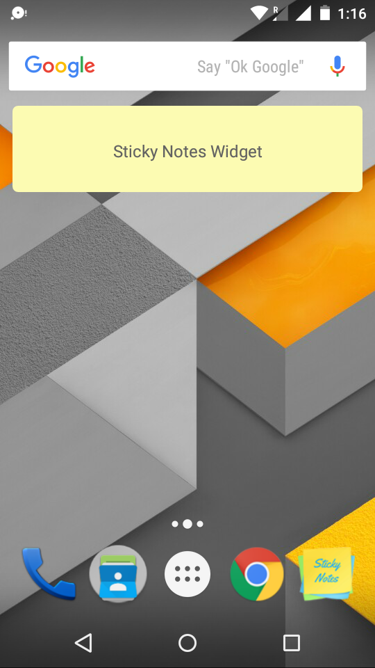 Android application Sticky Notes : Notepad screenshort