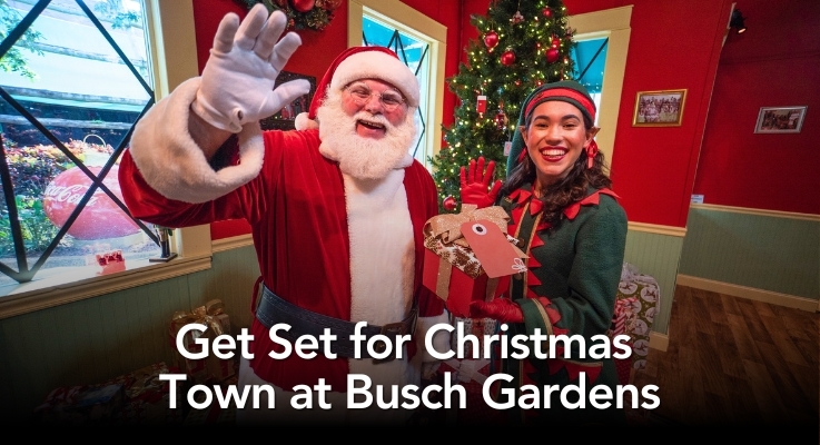 Get Set for Christmas Town at Busch Gardens