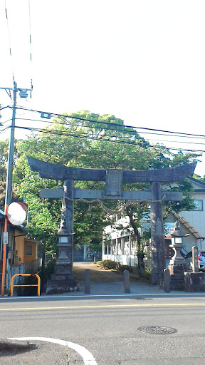 鹿山神社 鳥居